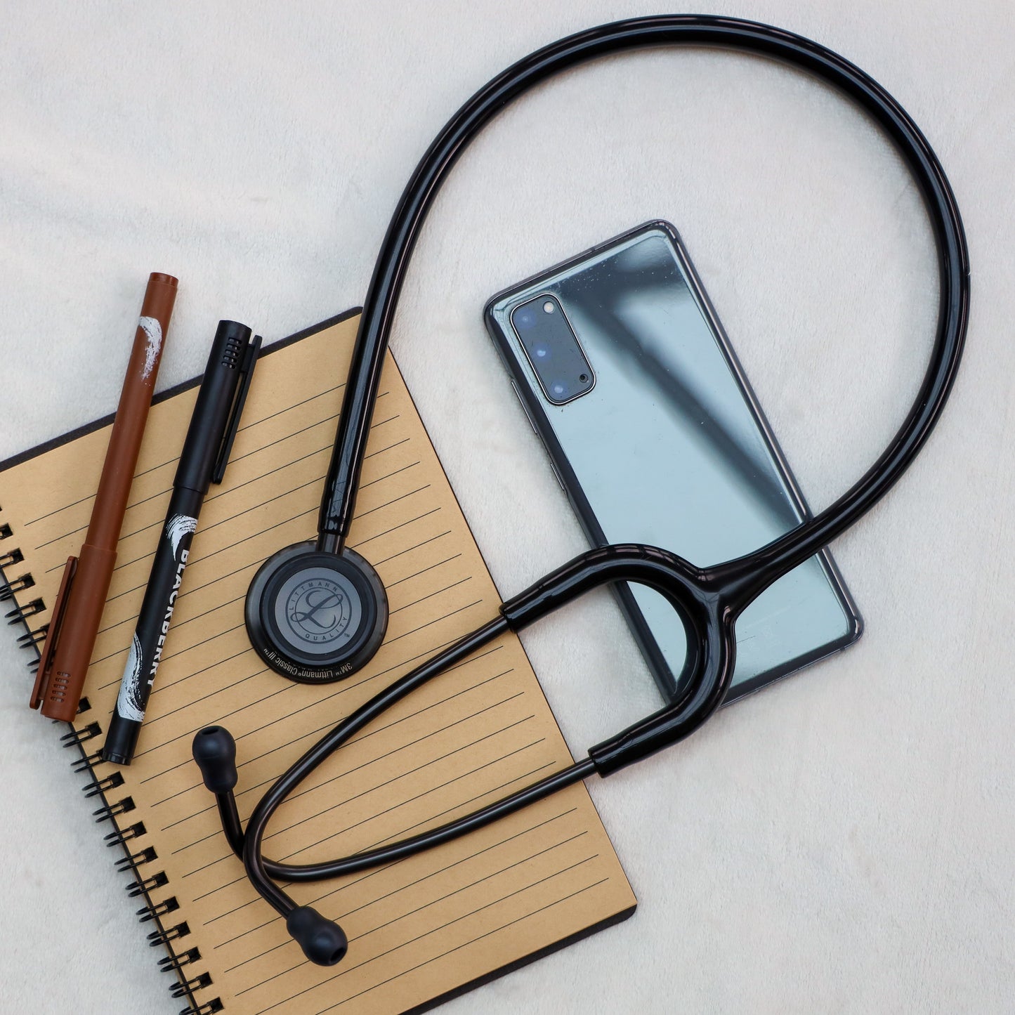 Littmann Classic III Stethoscope: Black & Smoke 5811