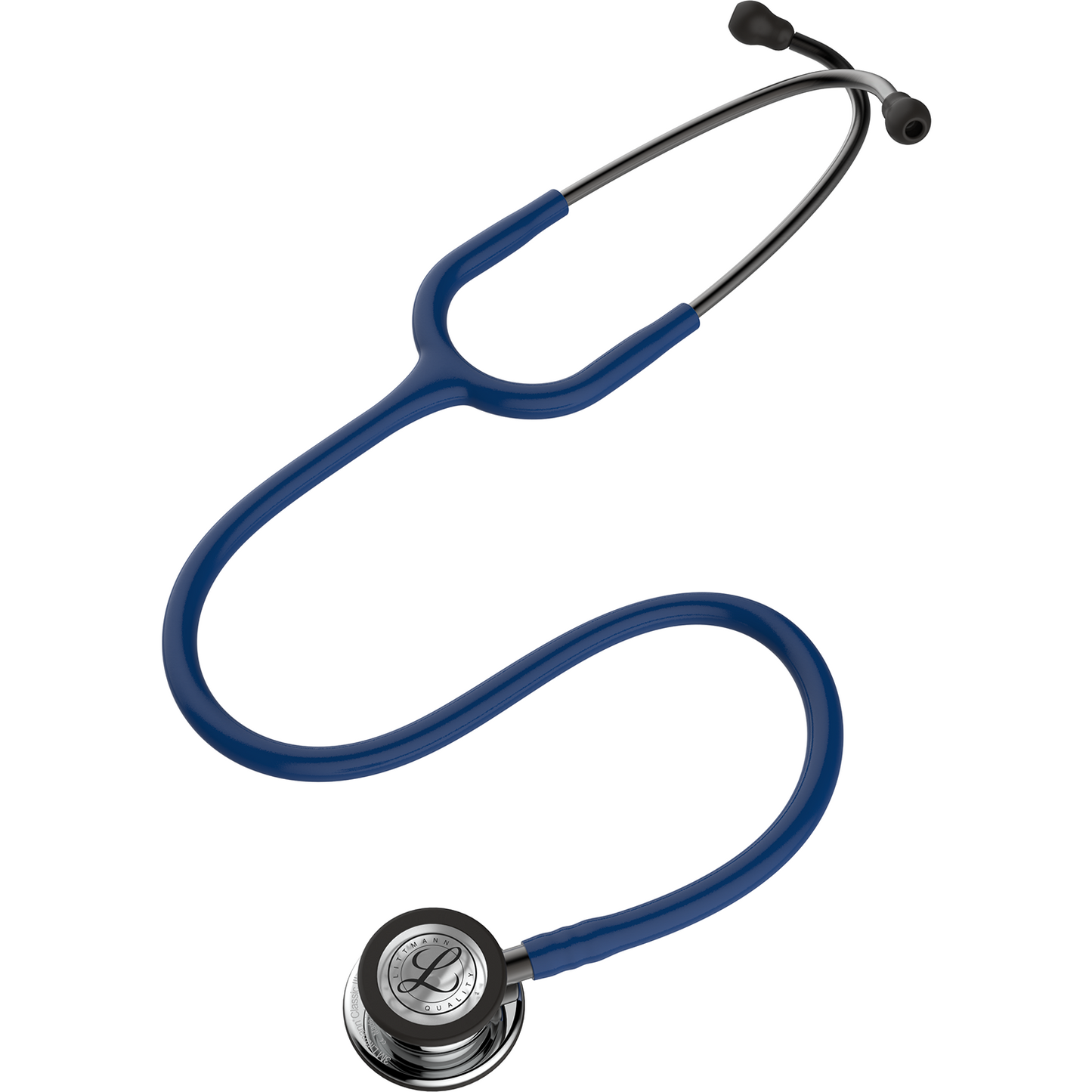 Littmann Classic III Stethoscope: Mirror and Navy Blue 5863