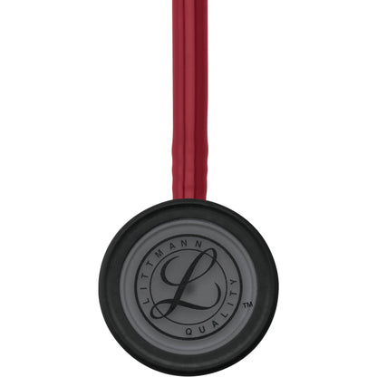 Littmann Classic III Stethoscope: Burgundy - Black Finish 5868