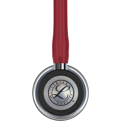 Littmann Cardiology IV Stethoscope: Burgundy & Mirror-Finish 6170