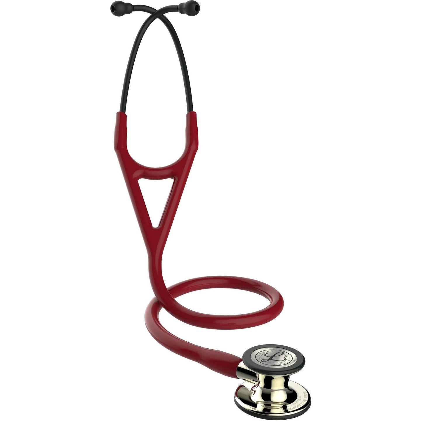 Littmann Cardiology IV Stethoscope: Champagne & Burgundy Tube 6176