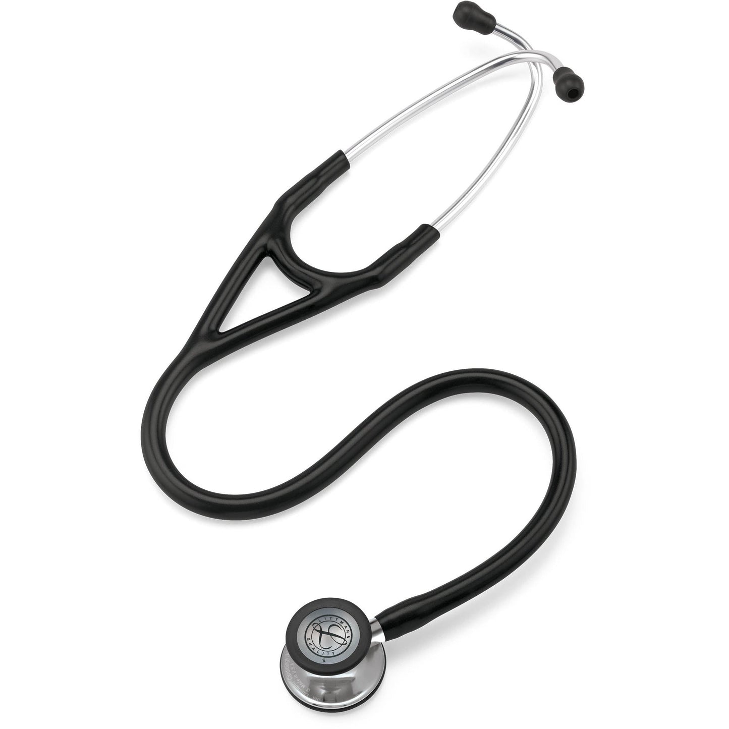 Littmann Cardiology IV Stethoscope: Black & Mirror-Finish 6177