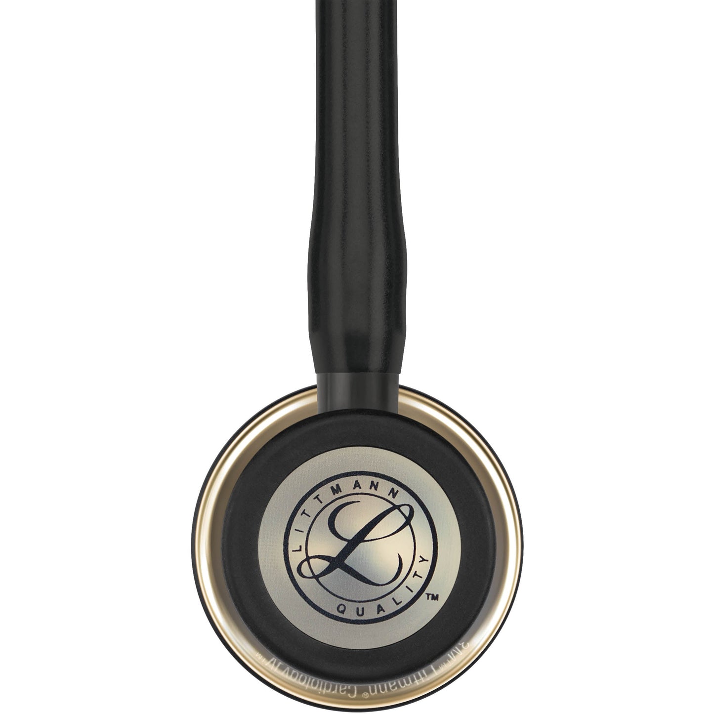 Littmann Cardiology IV Stethoscope: Black & Champagne-Finish 6179