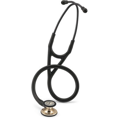 Littmann Cardiology IV Stethoscope: Black & Champagne-Finish 6179