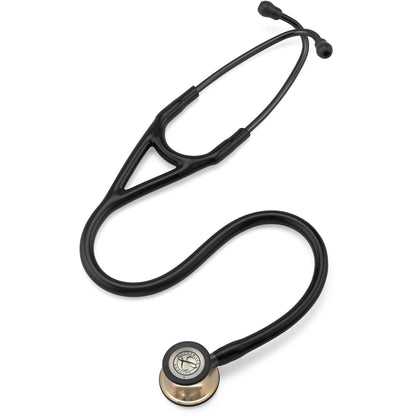 Littmann Cardiology IV Stethoscope: Black & Champagne-Finish 6179