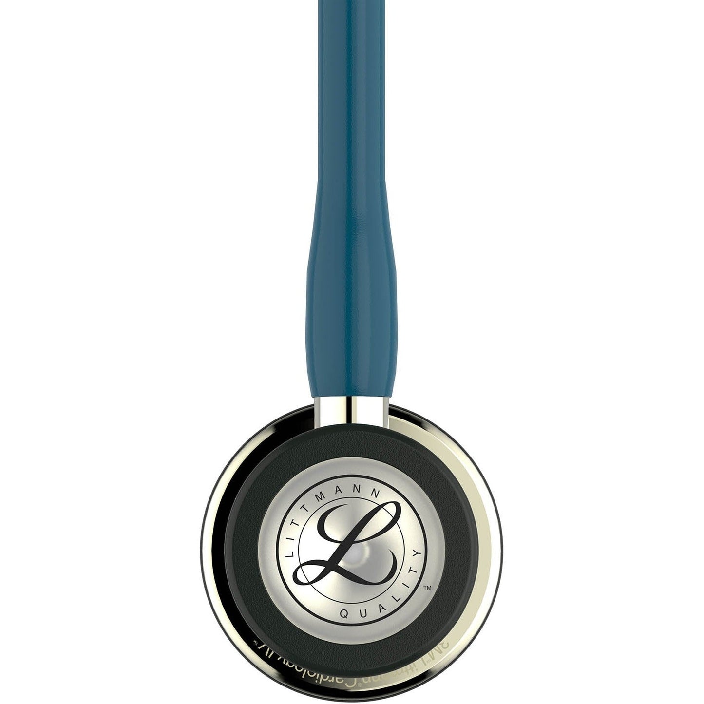 Littmann Cardiology IV Stethoscope: Champagne & Caribbean Blue 6190