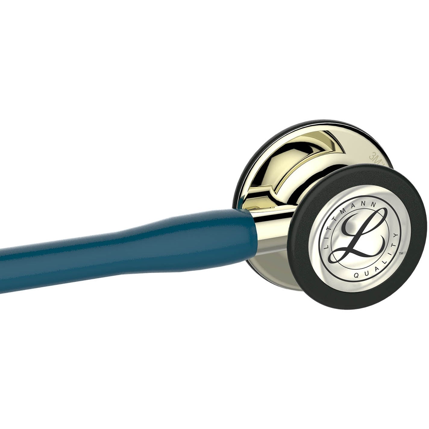 Littmann Cardiology IV Stethoscope: Champagne & Caribbean Blue 6190
