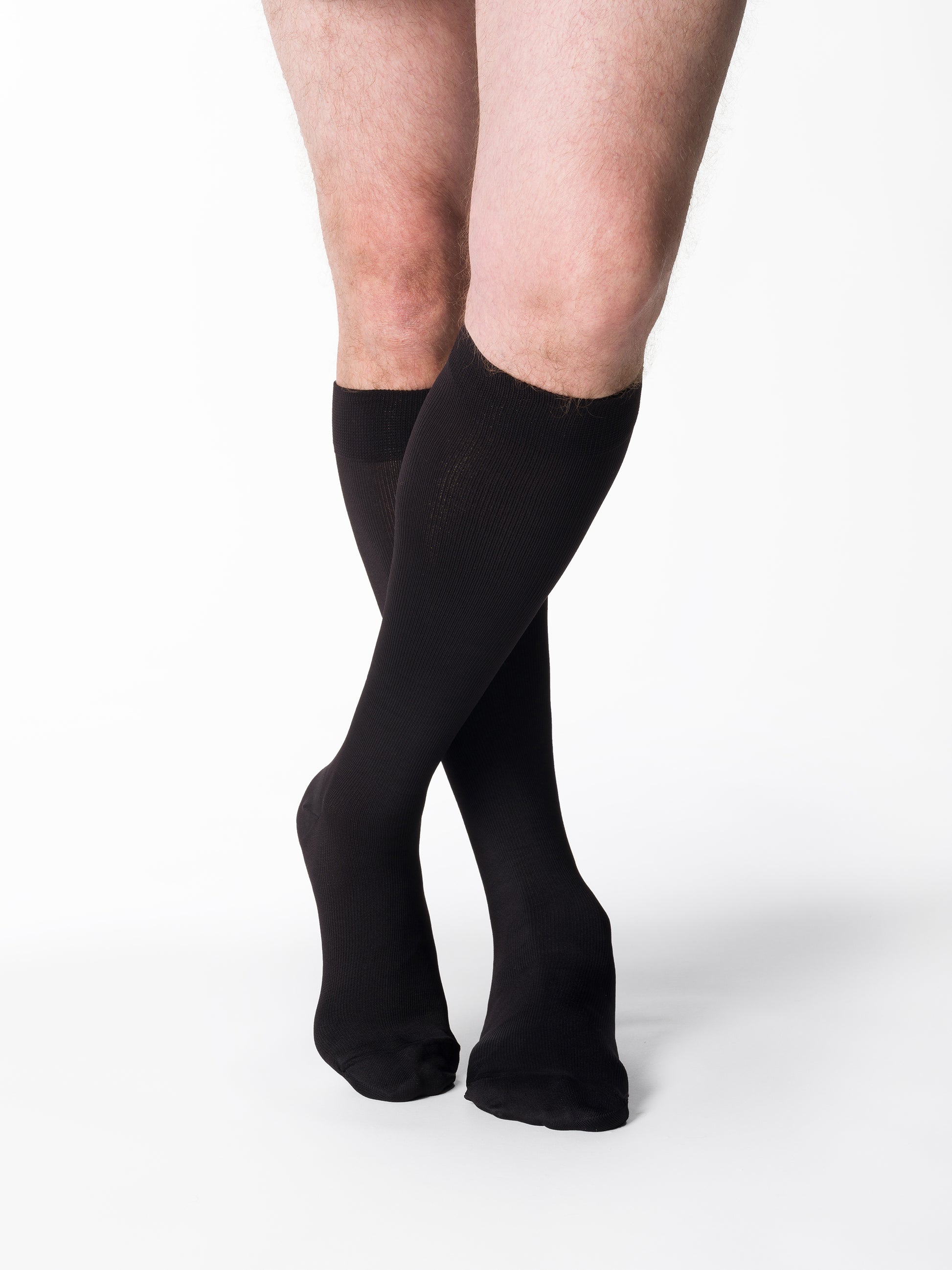 Sigvaris Men's Style Microfiber Calf 30-40mmHg Men's Closed Toe