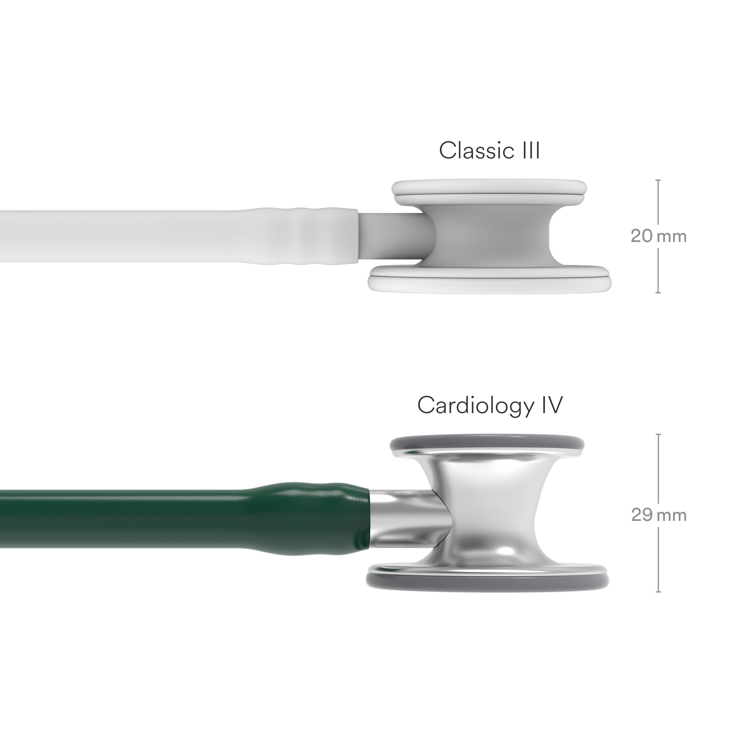 Littmann Cardiology IV Stethoscope: Hunter Green 6155
