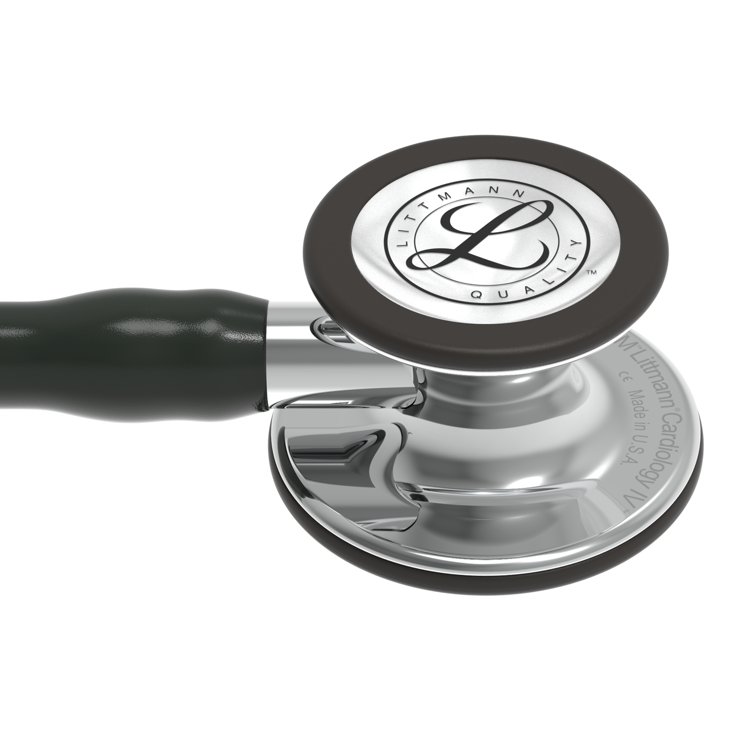 Littmann Cardiology IV Stethoscope: Black & Mirror-Finish 6177