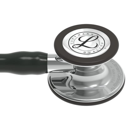 Littmann Cardiology IV Stethoscope: Black & Mirror-Finish 6177