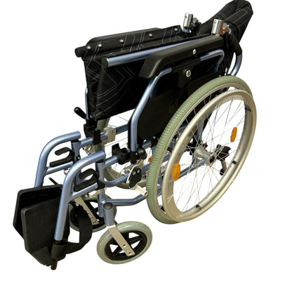 Ezee Life CH1098 Super Lightweight Folding Wheelchair – 24 lb Aluminum Frame