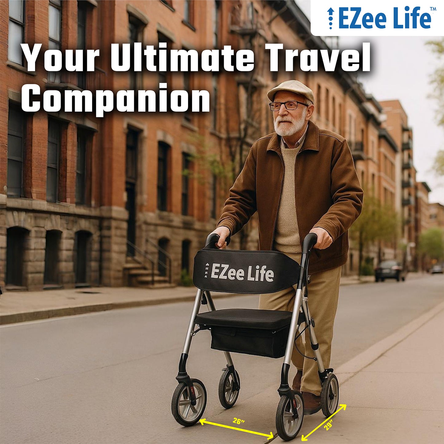 EZee Life Bariatric Rollator