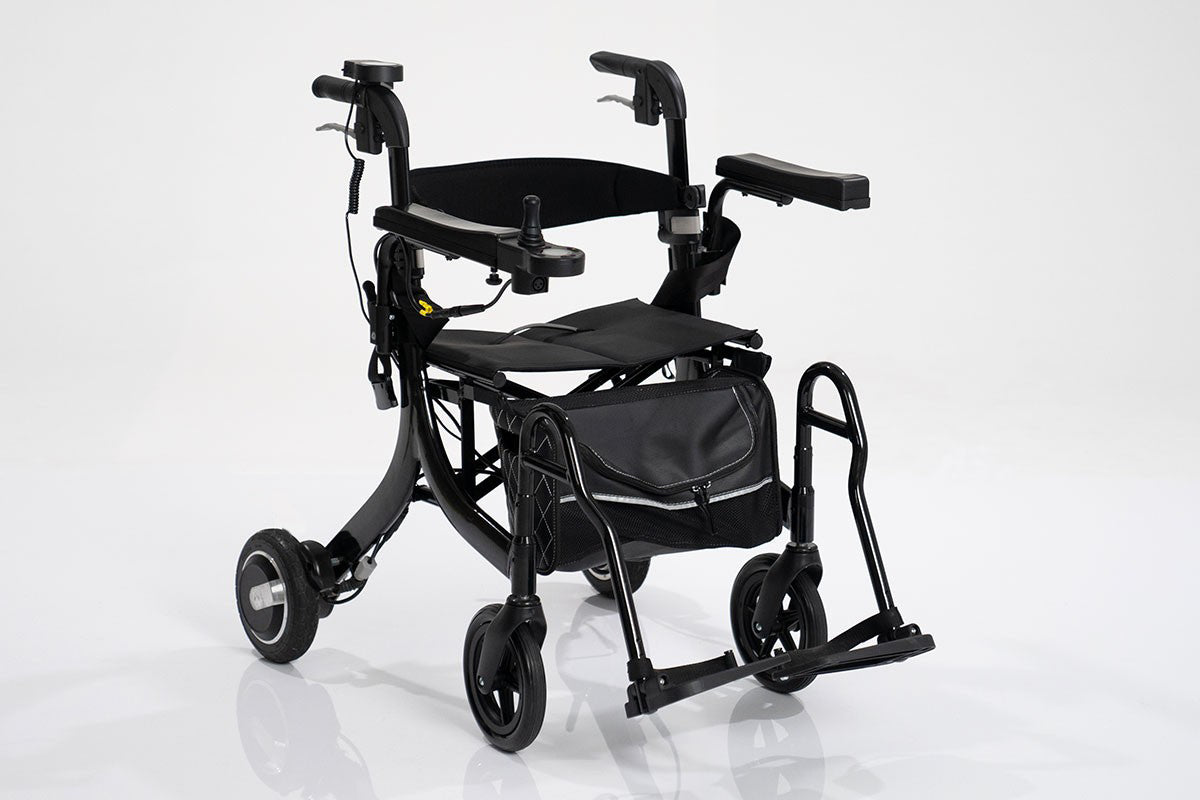 CH4077 Folding Electric Rollator with Seat and Footrest
