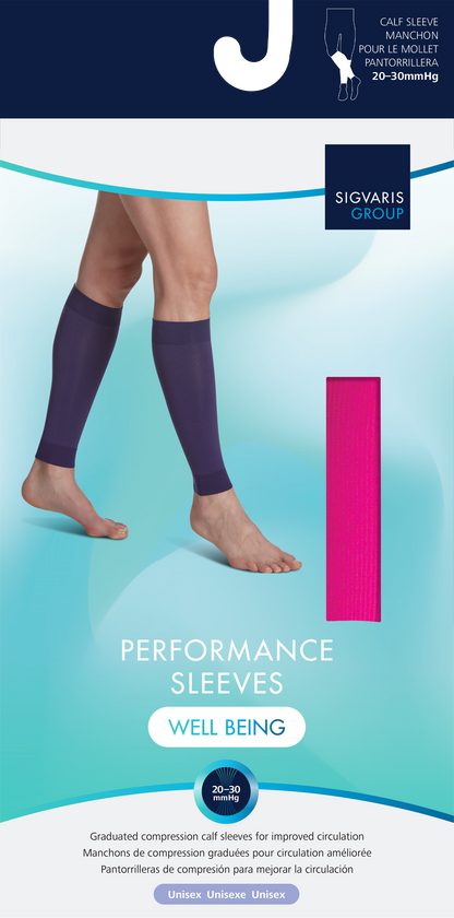 Sigvaris Men's Performance Sleeves Calf 20-30mmHg NA