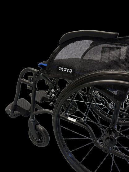Movo M3 Lite magnesium alloy frame and seat detail
