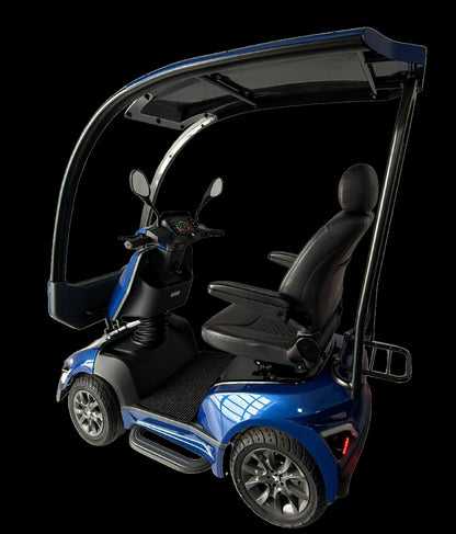 Movo MACH in Blue, rear three-quarter view