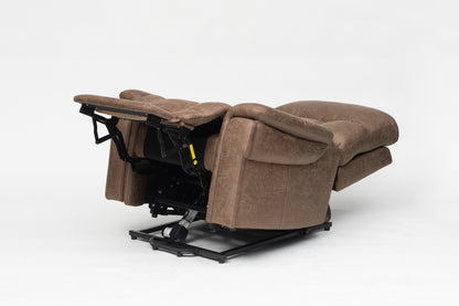Premium 5-Motor Lift Chair Recliner with Massage & Heating, Power Headrest & Lumbar, USB & Type-C Charging, OKIN Motor (150 kg Capacity) Ezee Life