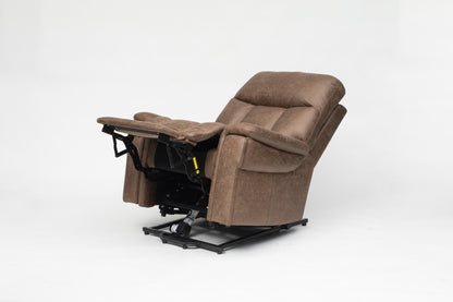 Premium 5-Motor Lift Chair Recliner with Massage & Heating, Power Headrest & Lumbar, USB & Type-C Charging, OKIN Motor (150 kg Capacity) Ezee Life