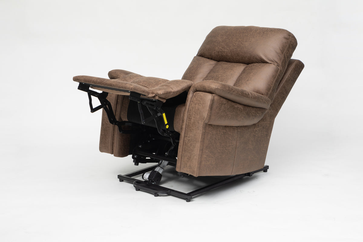 Premium 5-Motor Lift Chair Recliner with Massage & Heating, Power Headrest & Lumbar, USB & Type-C Charging, OKIN Motor (150 kg Capacity) Ezee Life