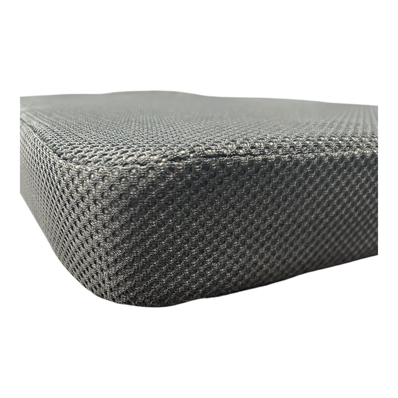 Medium Density Wheelchair Seat Cushion on transport chair - side view