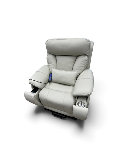 Premium 5-Motor Lift Chair Recliner with Massage & Heating, Power Headrest & Lumbar, USB & Type-C Charging, OKIN Motor (150 kg Capacity) Ezee Life