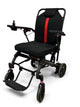 EZee Life CH4078 Carbon Fibre Folding Power Wheelchair – Red Accent