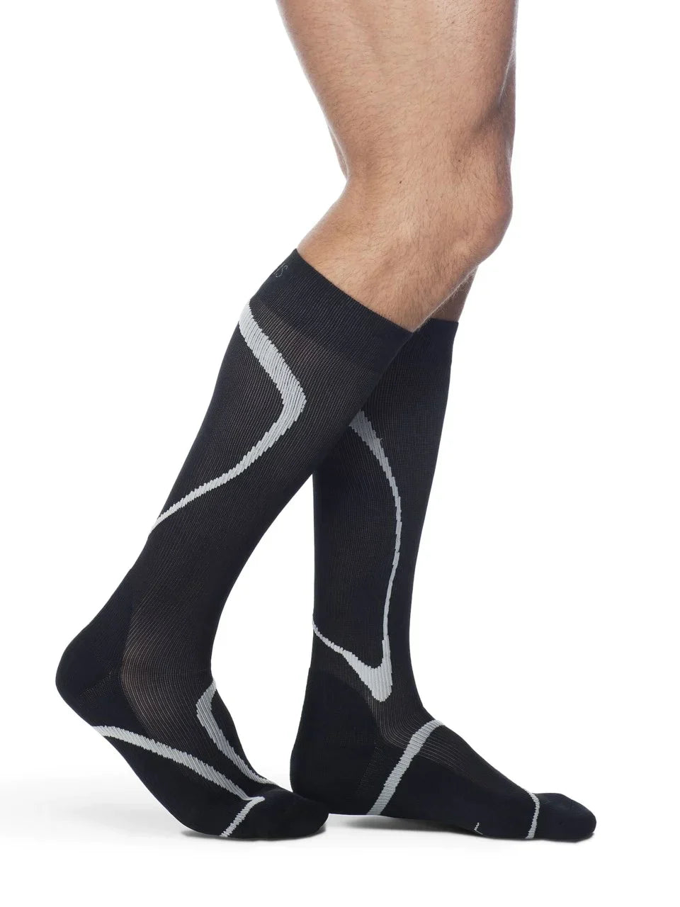 Sigvaris 412 High Tech Compression Socks 20-30 mmHg Calf High for Unisex Closed Toe