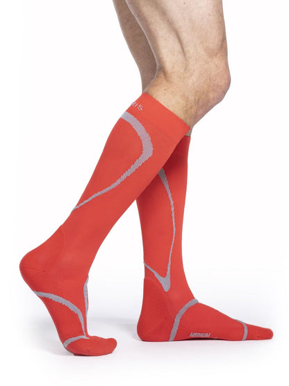 Sigvaris 412 High Tech Compression Socks 20-30 mmHg Calf High for Unisex Closed Toe