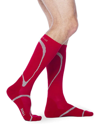 Sigvaris 412 High Tech Compression Socks 20-30 mmHg Calf High for Unisex Closed Toe