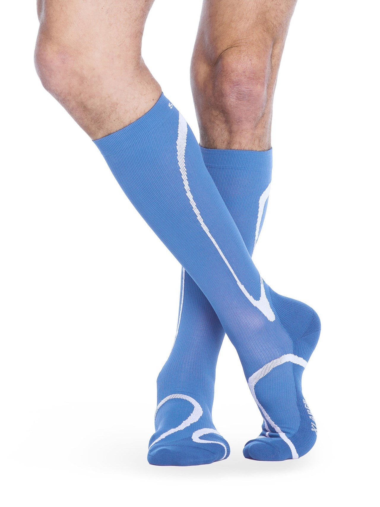 Sigvaris 412 High Tech Compression Socks 20-30 mmHg Calf High for Unisex Closed Toe