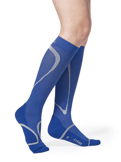 Sigvaris 412 High Tech Compression Socks 20-30 mmHg Calf High for Unisex Closed Toe