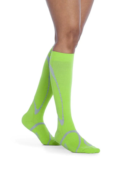 Sigvaris 412 High Tech Compression Socks 20-30 mmHg Calf High for Unisex Closed Toe