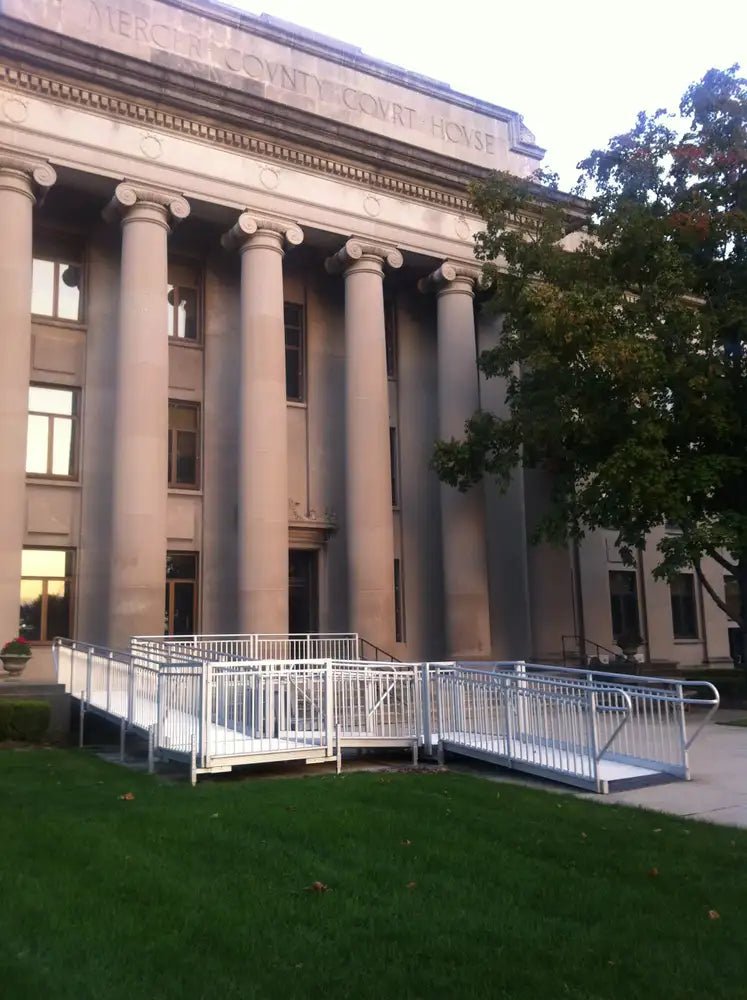 A*Com Commercial Modular Ramp Kits (with turns) | Alumiramp - Factory Direct Medical