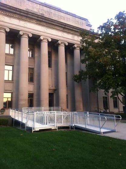 A*Com Commercial Modular Ramp Kits (with turns) | Alumiramp - Factory Direct Medical