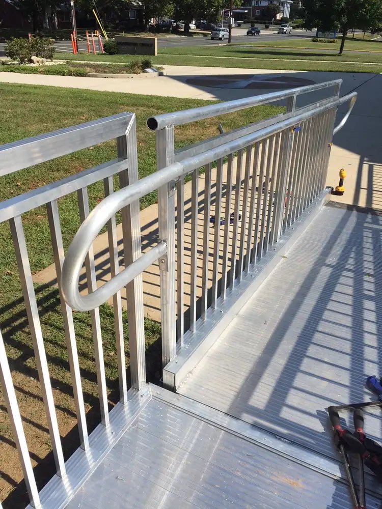 A*Com Commercial Modular Ramp Kits (with turns) | Alumiramp - Factory Direct Medical