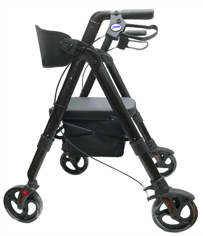 Aluminum Folding Bariatric Rollator | Mobb - Factory Direct Medical