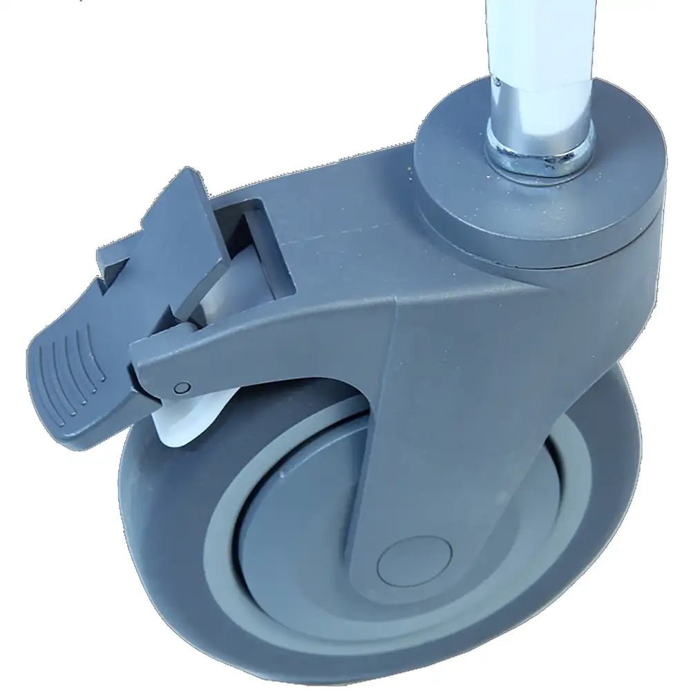 Aluminum Rahab Commode Casters | Ezee Life - Factory Direct Medical