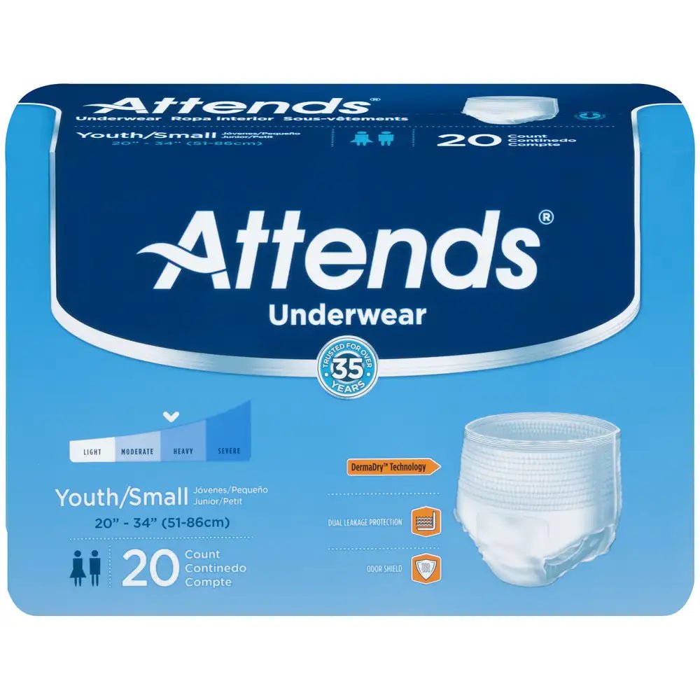 Attends Advanced Incontinence Underwear | Attends - Factory Direct Medical