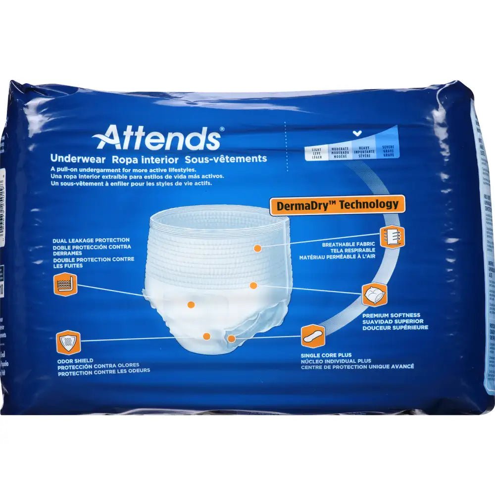 Attends Advanced Incontinence Underwear | Attends - Factory Direct Medical
