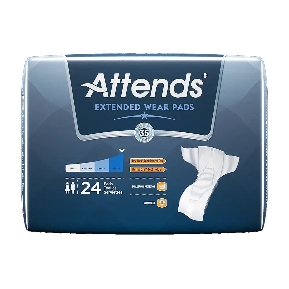Attends Extended Wear Pads | Attends - Factory Direct Medical