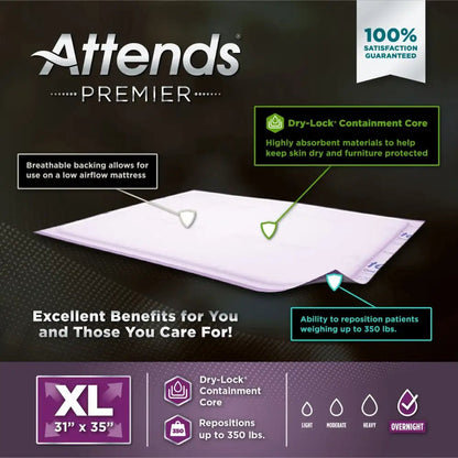 Attends Premier Underpads | Attends - Factory Direct Medical