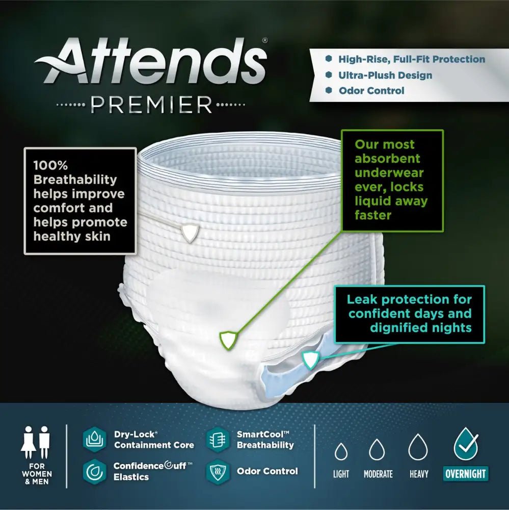 Attends Premier Underwear | Attends - Factory Direct Medical