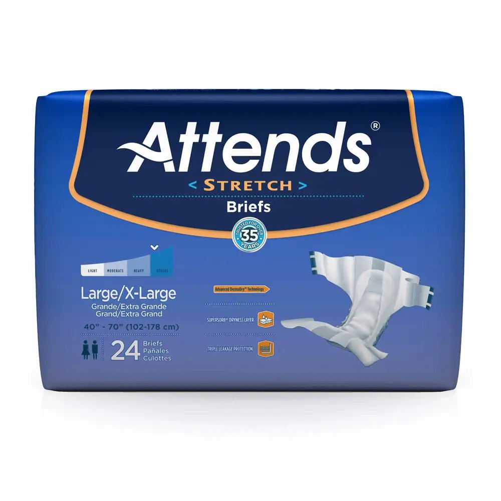 Attends Stretch Briefs | Attends - Factory Direct Medical