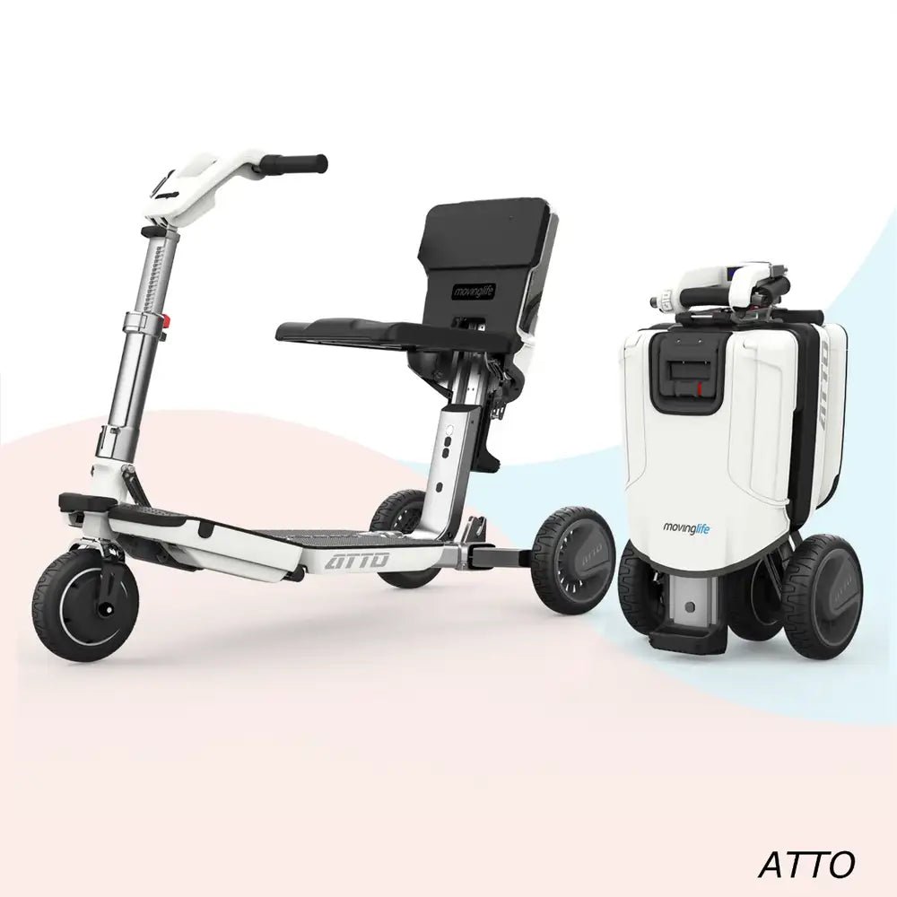 ATTO Mobility Scooter - Cushion + Mobile Holder | Moving Life - Factory Direct Medical
