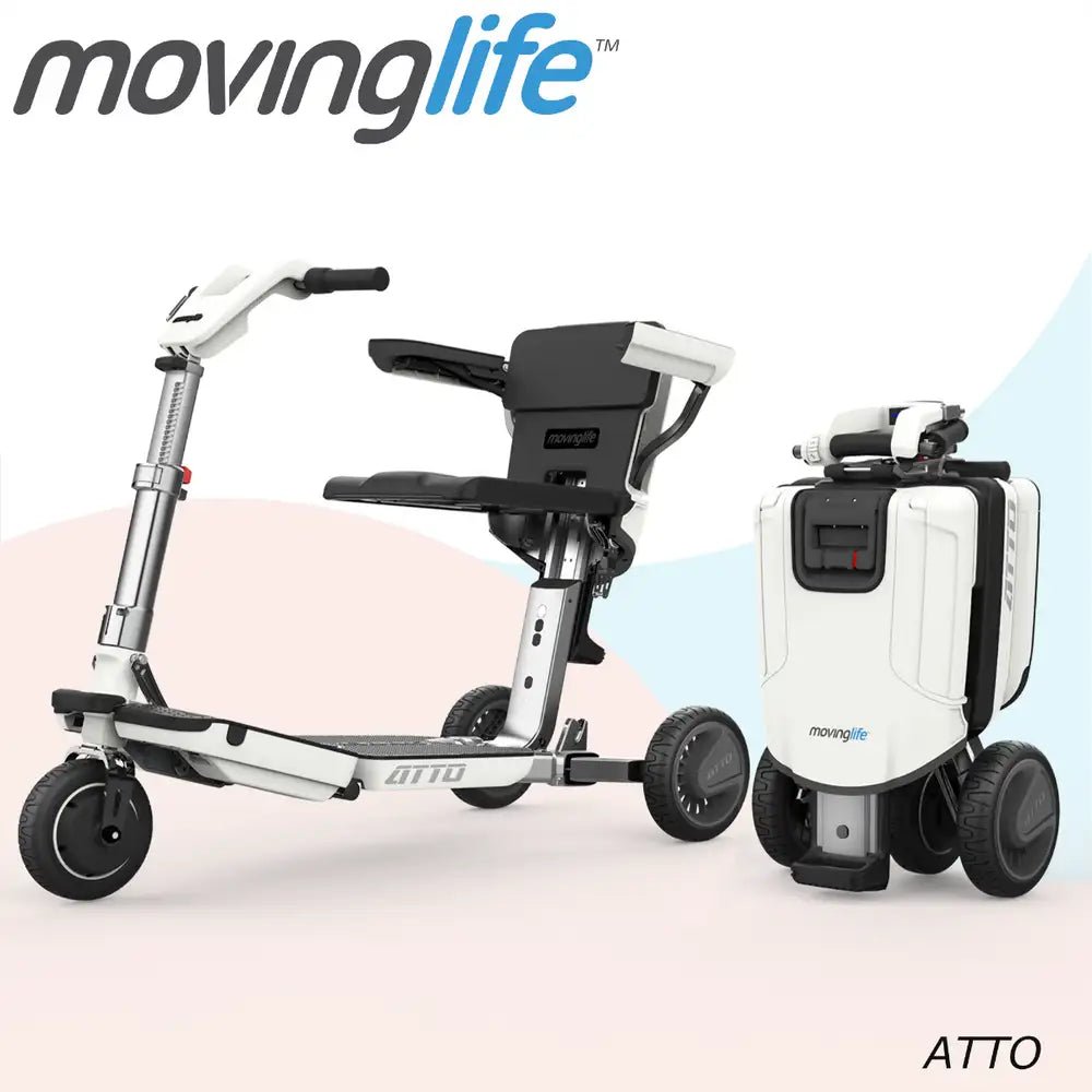 ATTO Mobility Scooter - Cushion + Mobile Holder | Moving Life - Factory Direct Medical