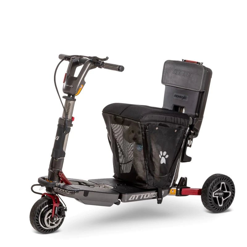 Atto Pet carrier & Cushion Black | Moving Life - Factory Direct Medical