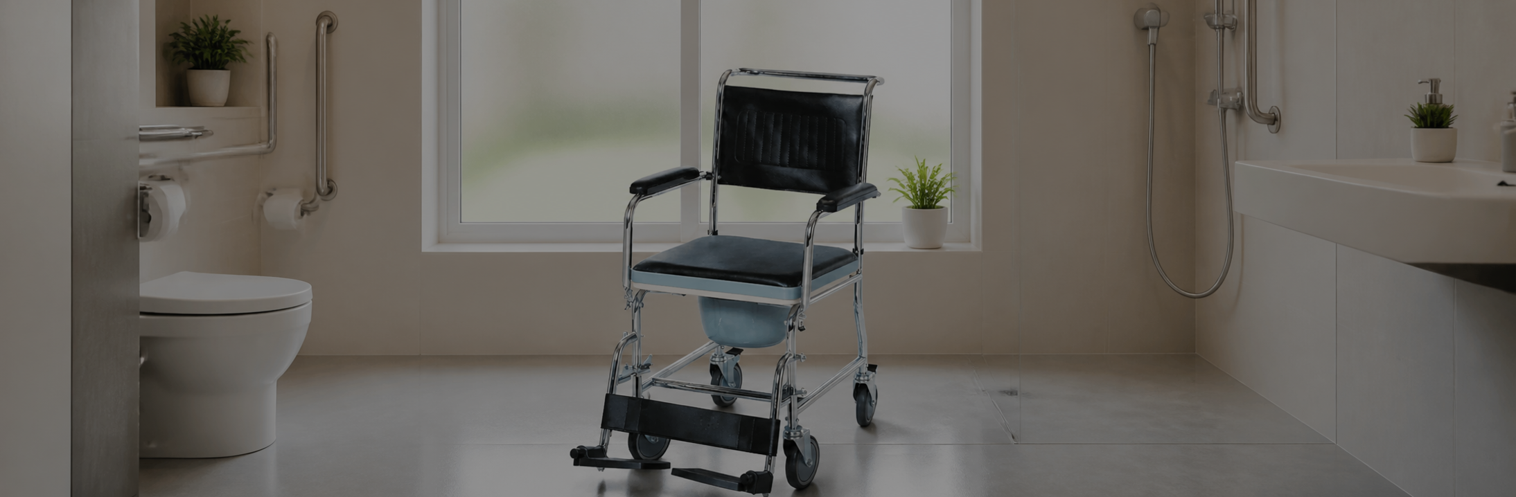 Wheeled Commode