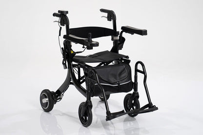 CH4077 Folding Electric Rollator with Seat and Footrest | Ezee Life - Factory Direct Medical
