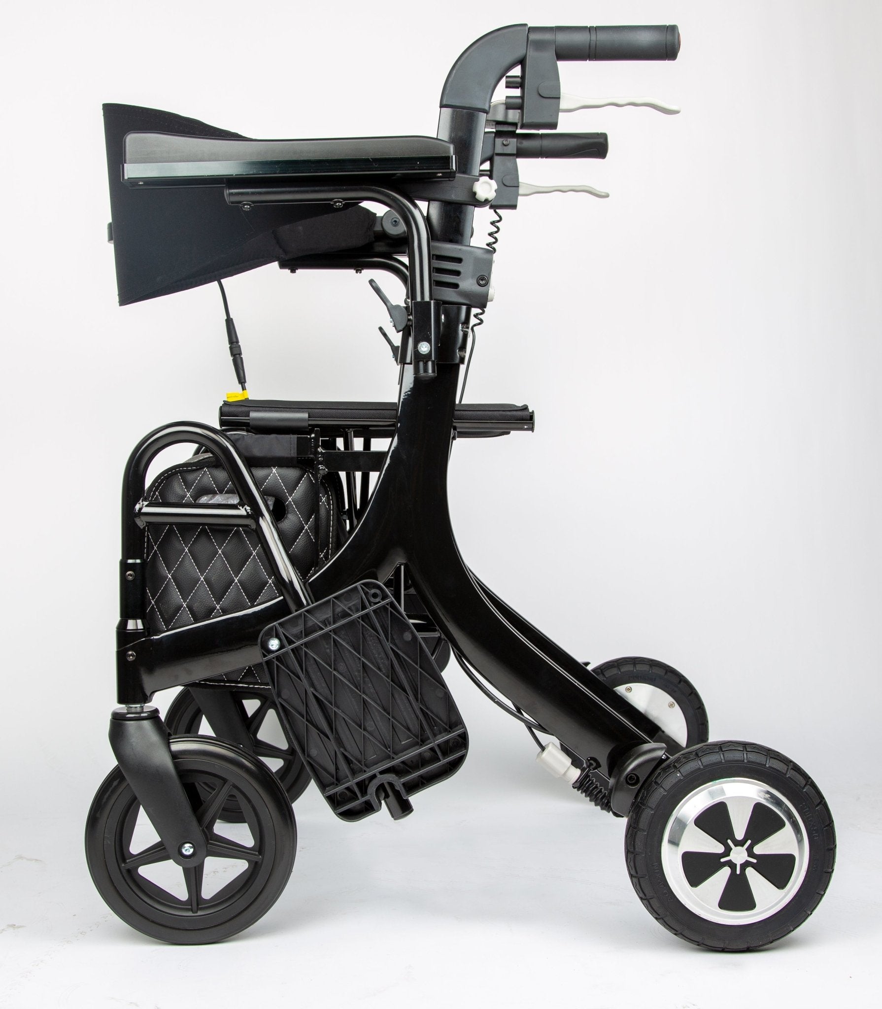 CH4077 Folding Electric Rollator with Seat and Footrest | Ezee Life - Factory Direct Medical